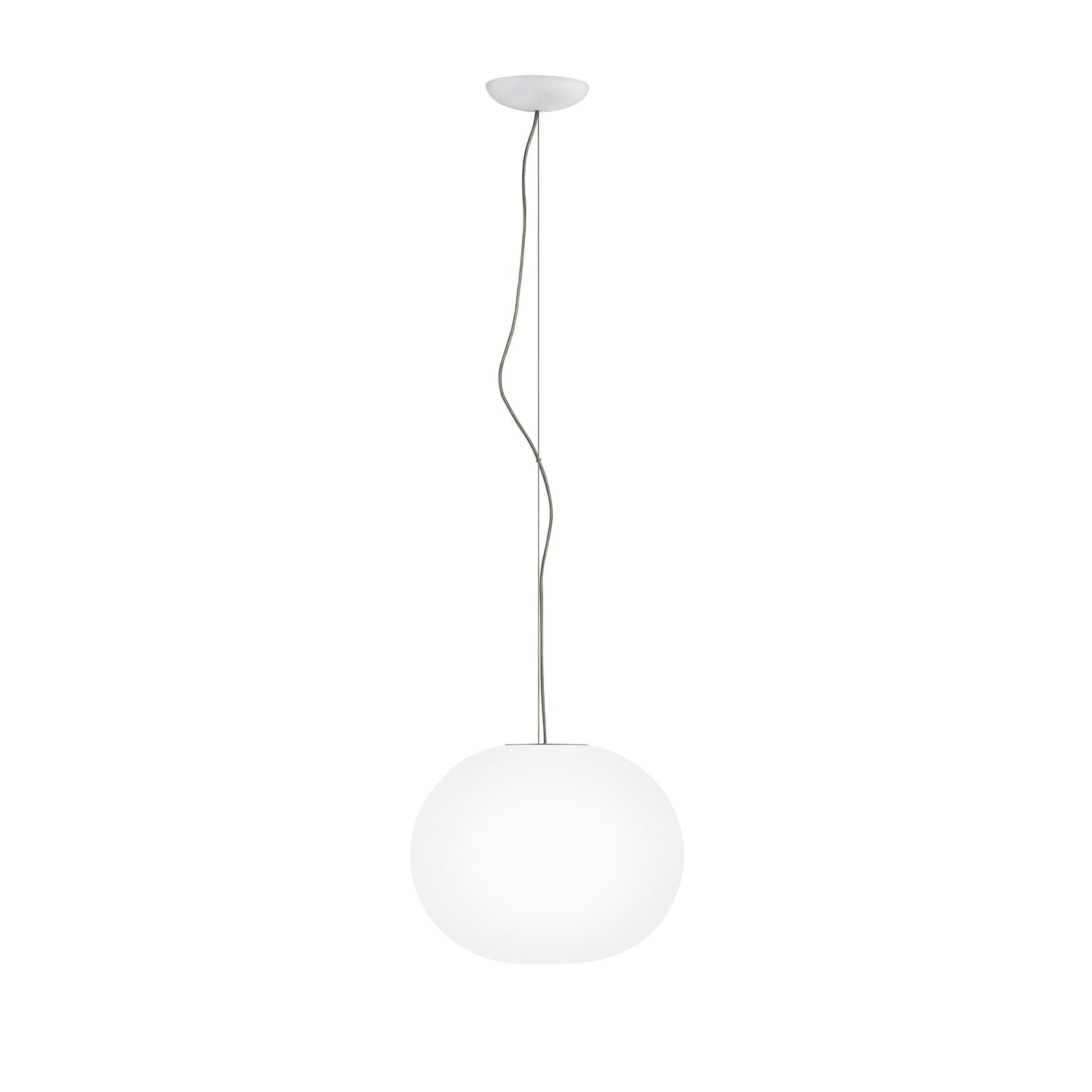 Flos Glo-Ball S1 Suspension Lamp 霧白雪球系列 玻璃吊燈 - 小尺寸