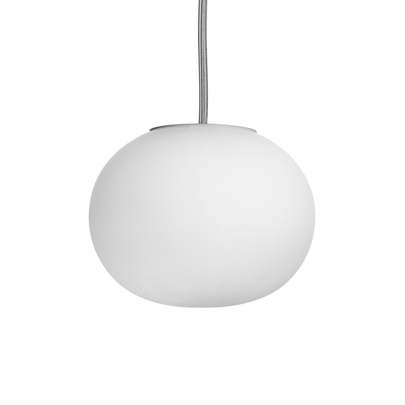 Flos Mini Glo-Ball S Suspension 霧白雪球系列 玻璃吊燈 - 迷你款