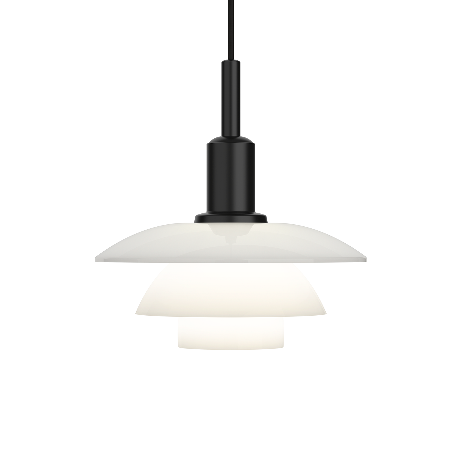 Louis Poulsen PH 3/3 Suspension Lamp 保羅漢寧森系列 貝殼造型 三層次吊燈 28.5 cm