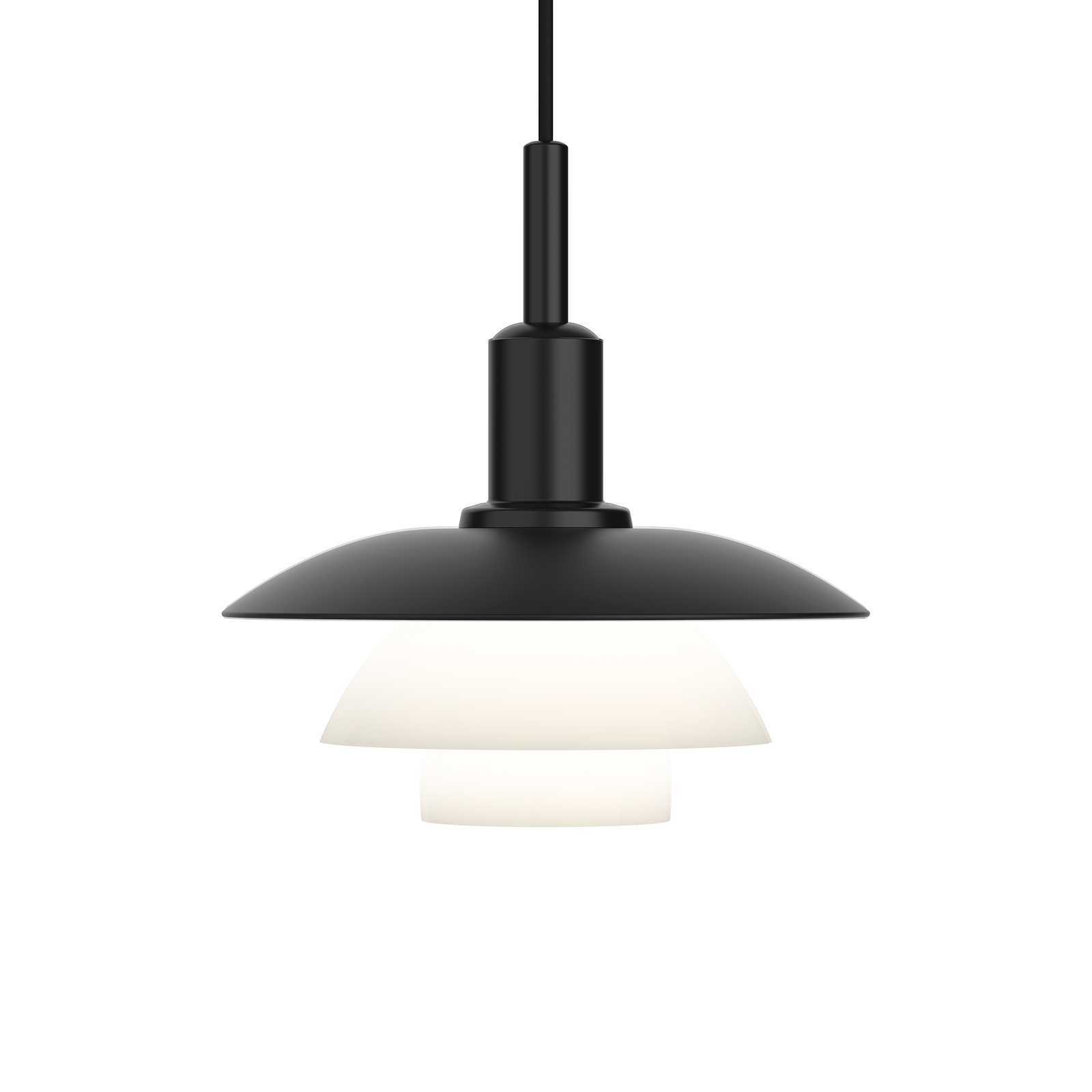 Louis Poulsen PH 3/3 Suspension Lamp 保羅漢寧森系列 貝殼造型 三層次吊燈 28.5 cm