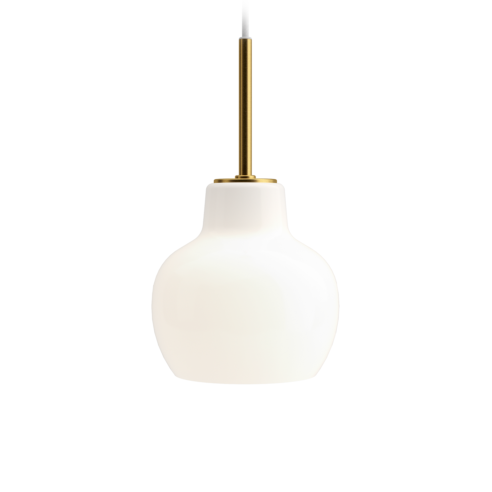 Louis Poulsen VL Ring Crown Pendant Light 維爾勒經典系列 金色環冠 玻璃吊燈 - 單燈款