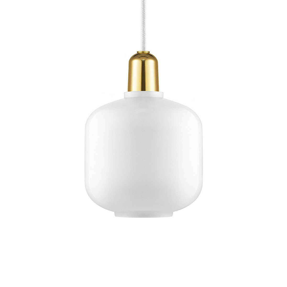 Normann Copenhagen Amp Suspension Lamp Small Brass 真空管系列 玻璃吊燈 小尺寸 - 黃銅版