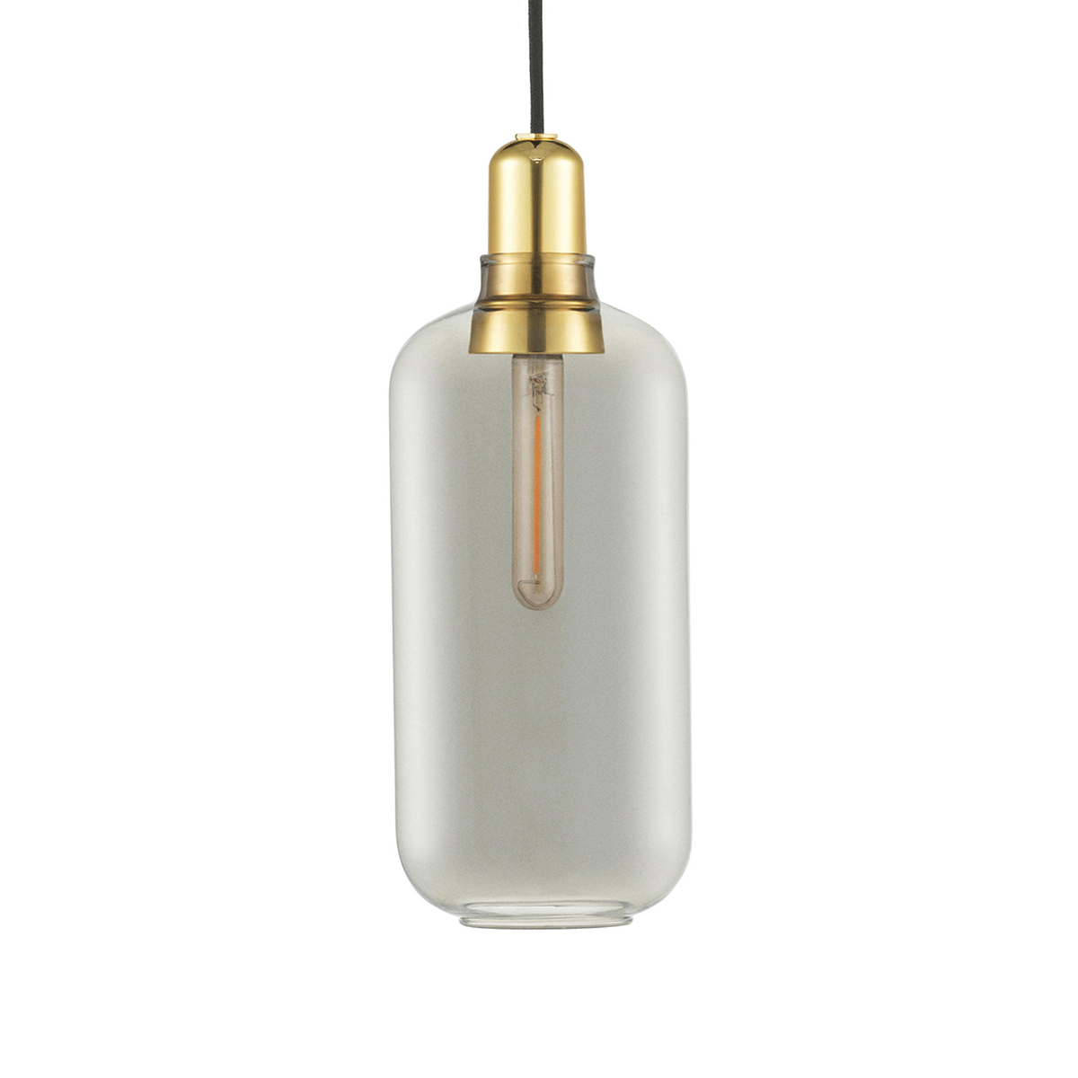 Normann Copenhagen Amp Suspension Lamp Large Brass 真空管系列 玻璃吊燈 大尺寸 - 黃銅版